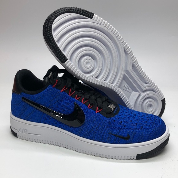 Nike Other - Mens Nike Air Force 1 Ultra FlyKnit Low NE QS Blue/Black FV4079-400 NWOB